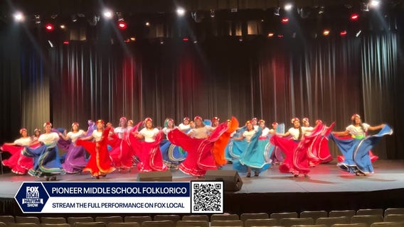 FOX LOCAL Halftime Show: Pioneer Middle School Folklorico
