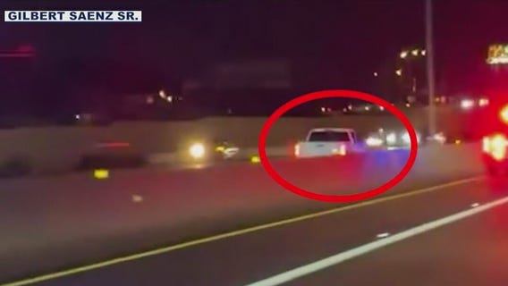 Wrong-way driver caught on camera