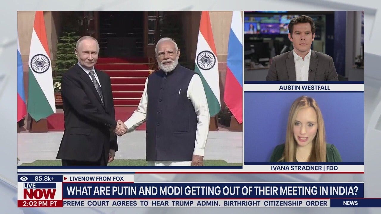 Putin-Modi meet in Delhi