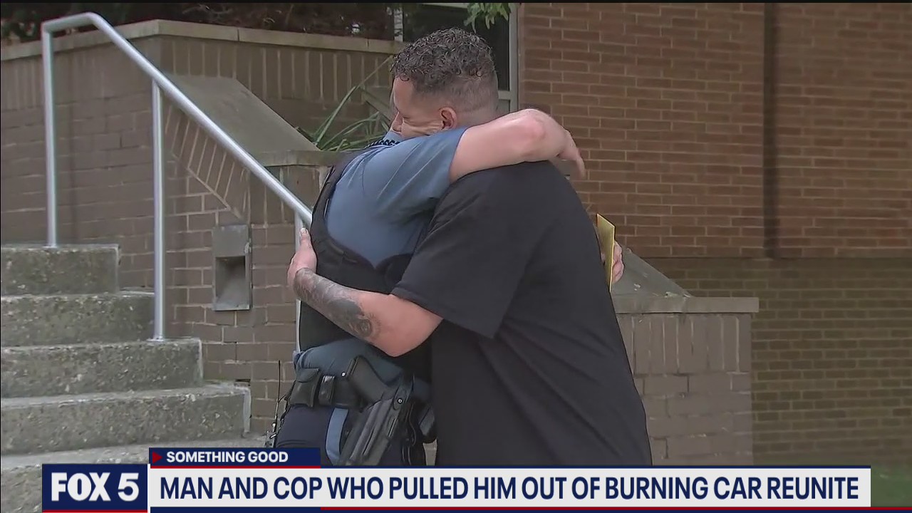 Emotional reunion between Anne Arundel County police officer and man he ...