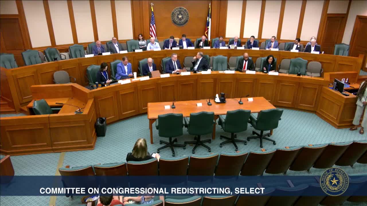 Texas House committee advances new congressional map