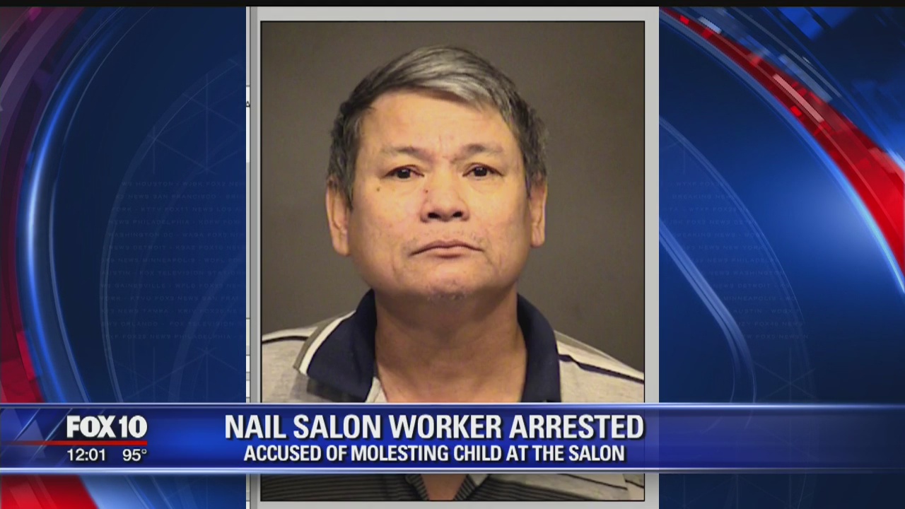 Mesa nail salon employee accused of molesting 5-year-old boy