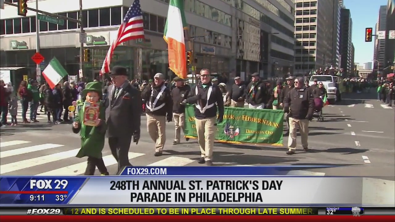 Philadelphia celebrates Irish heritage at St. Patrick's Day Parade