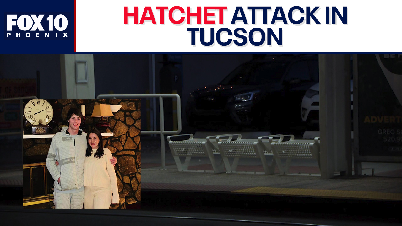 Tucson hatchet attack leaves husband on life support