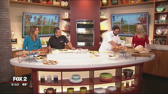 Crispelli's Asian marinated salmon and margherita pizza recipes