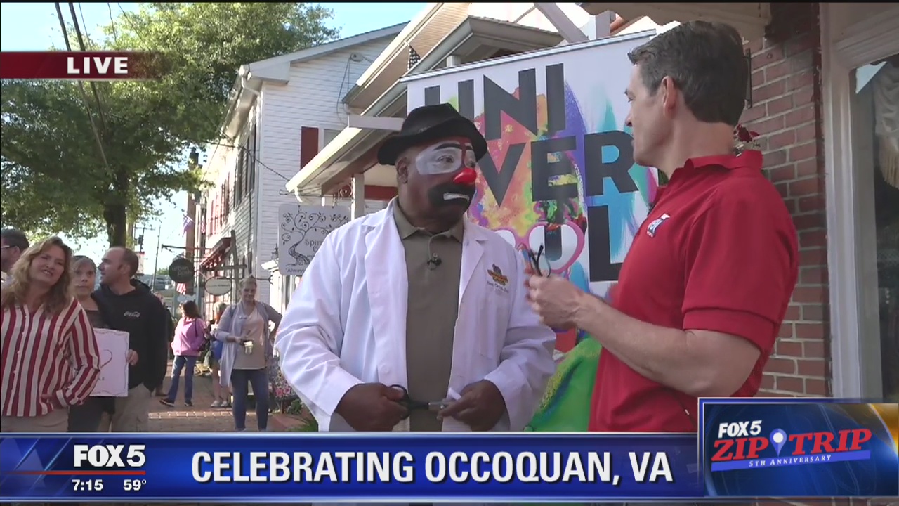 Occoquan | Zip Trip: Onionhead the Clown!