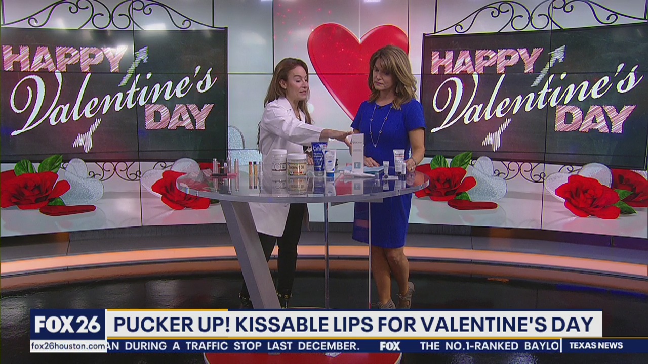 Healthy, kissable lips for Valentine's Day