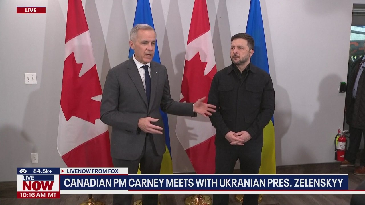 Canadian PM Carney meets with Zelenskyy in Halifax