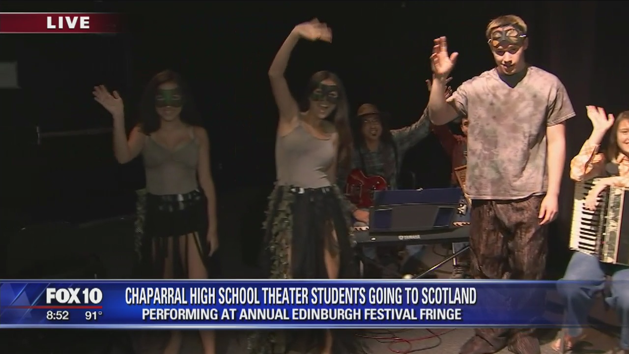 Cory's Corner: Chaparral High School theatre students head to Scotland
