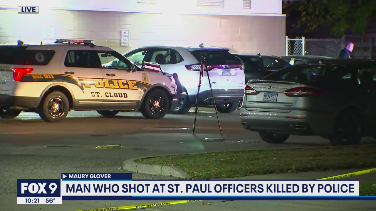 Suspect who shot at St. Paul officers fatally shot by police in St ...