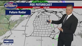 Warmer air comes in Saturday along with some showers
