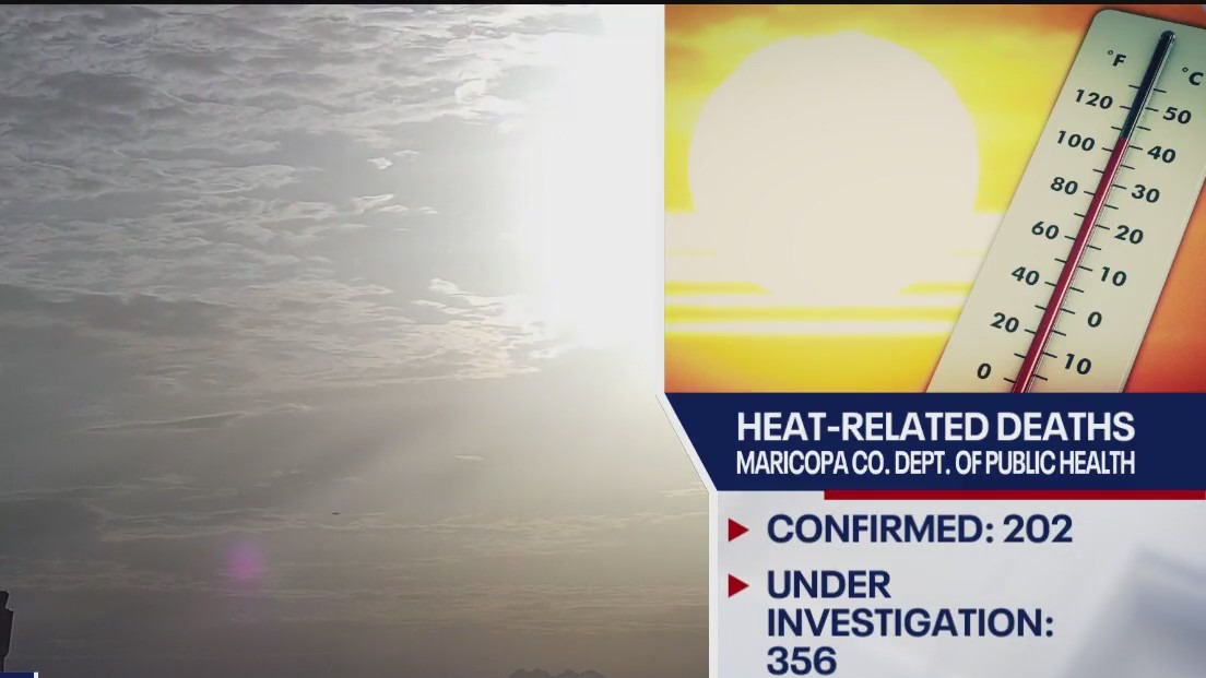Over 200 heat-related deaths in Maricopa County