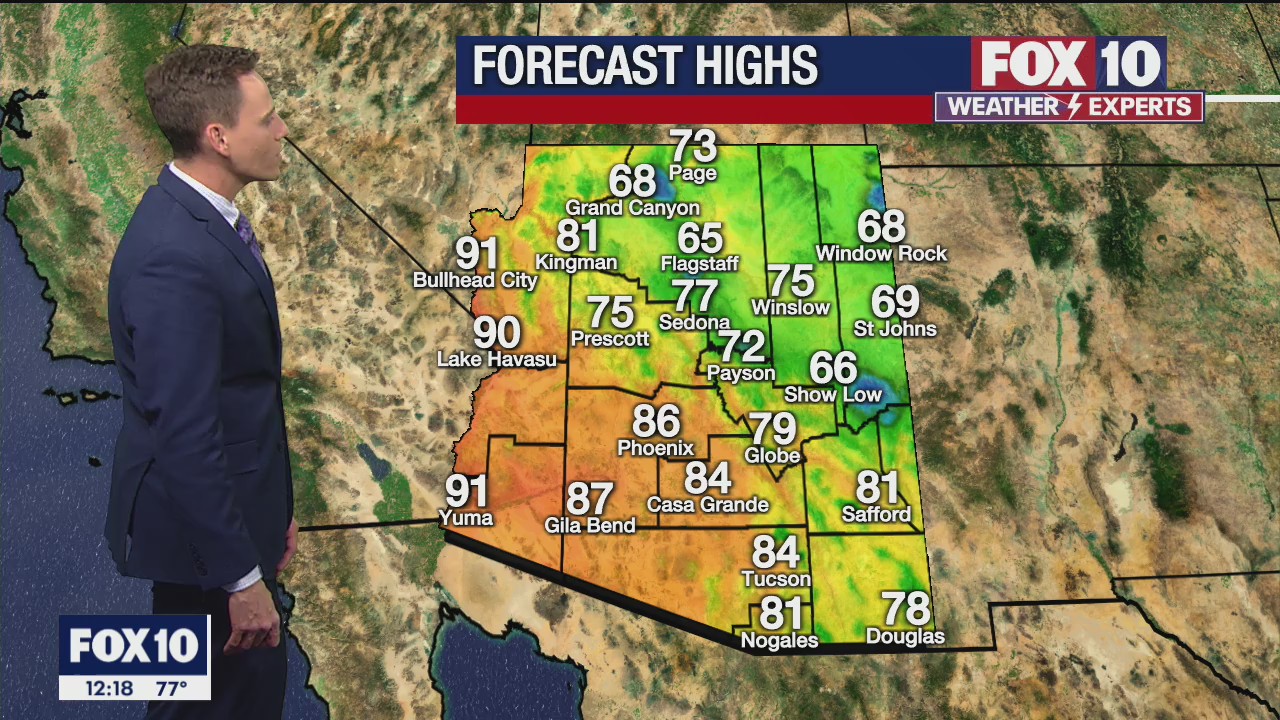 Noon Weather Forecast - 3/24/21