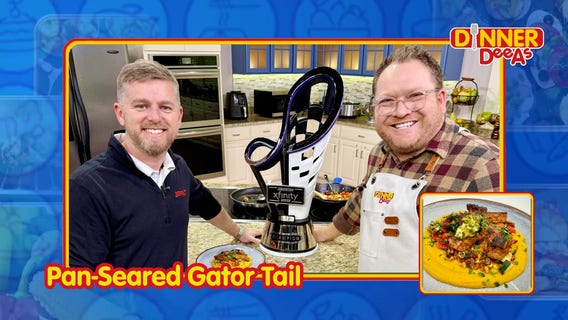 Dinner DeeAs: Pan-Seared Gator Tail
