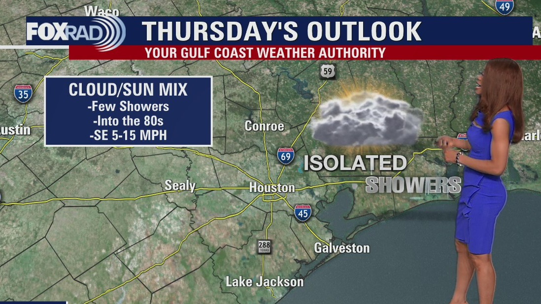 Thursday morning weather forecast