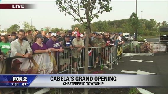 Metro Detroit's first Cabela's opening Thursday