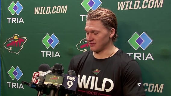Kirill Kaprizov addresses contract at Wild training camp