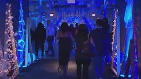 Crowds arrive at Navy Pier to ring in the new year