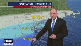 How much snow NYC can expect tonight, tomorrow