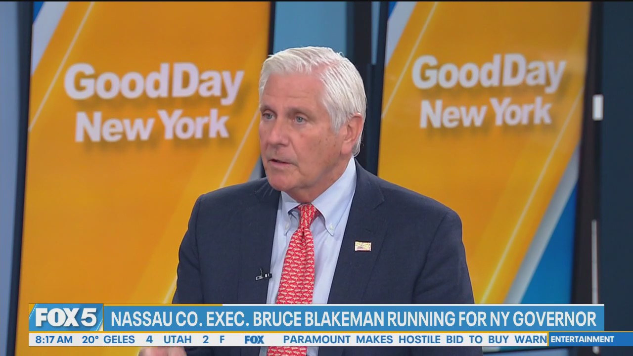 Bruce Blakeman announces run for NY Governor: FULL INTERVIEW