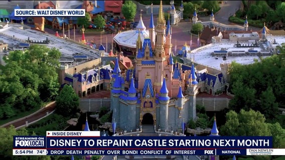 New paint job coming to WDW's Cinderella Castle
