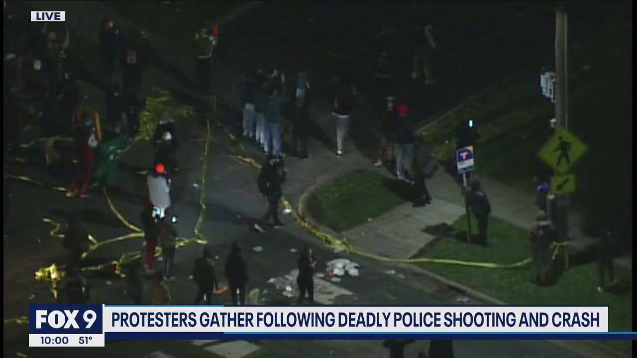 Man dies after being shot by police in Brooklyn Center; protests ensue across city