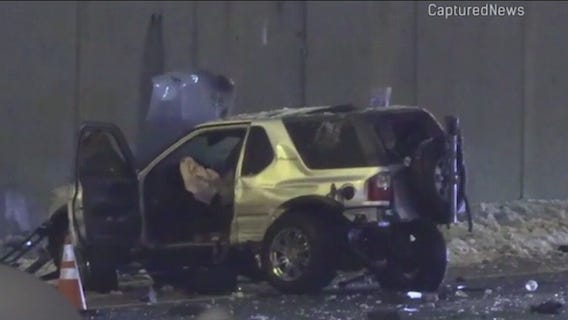 Deadly crash on I-57 shuts down northbound lanes