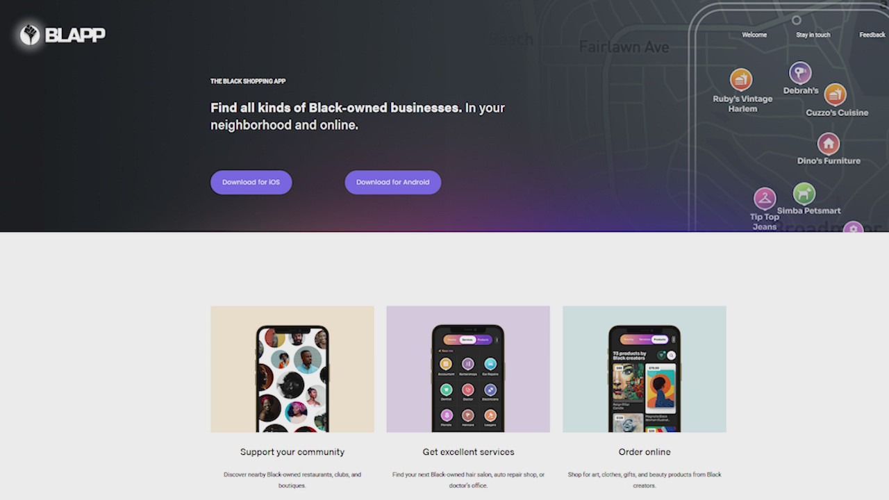 New app connects users to Black-owned businesses