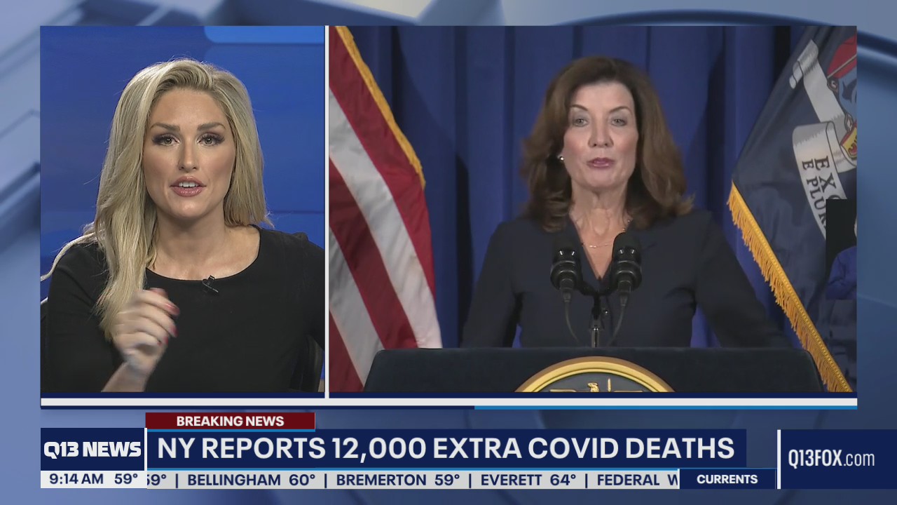 New York reports 12,000 additional COVID deaths