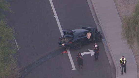 Crews respond to multi-car crash in Chandler
