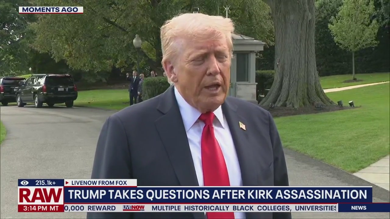 NEW Trump comments on Kirk assassination