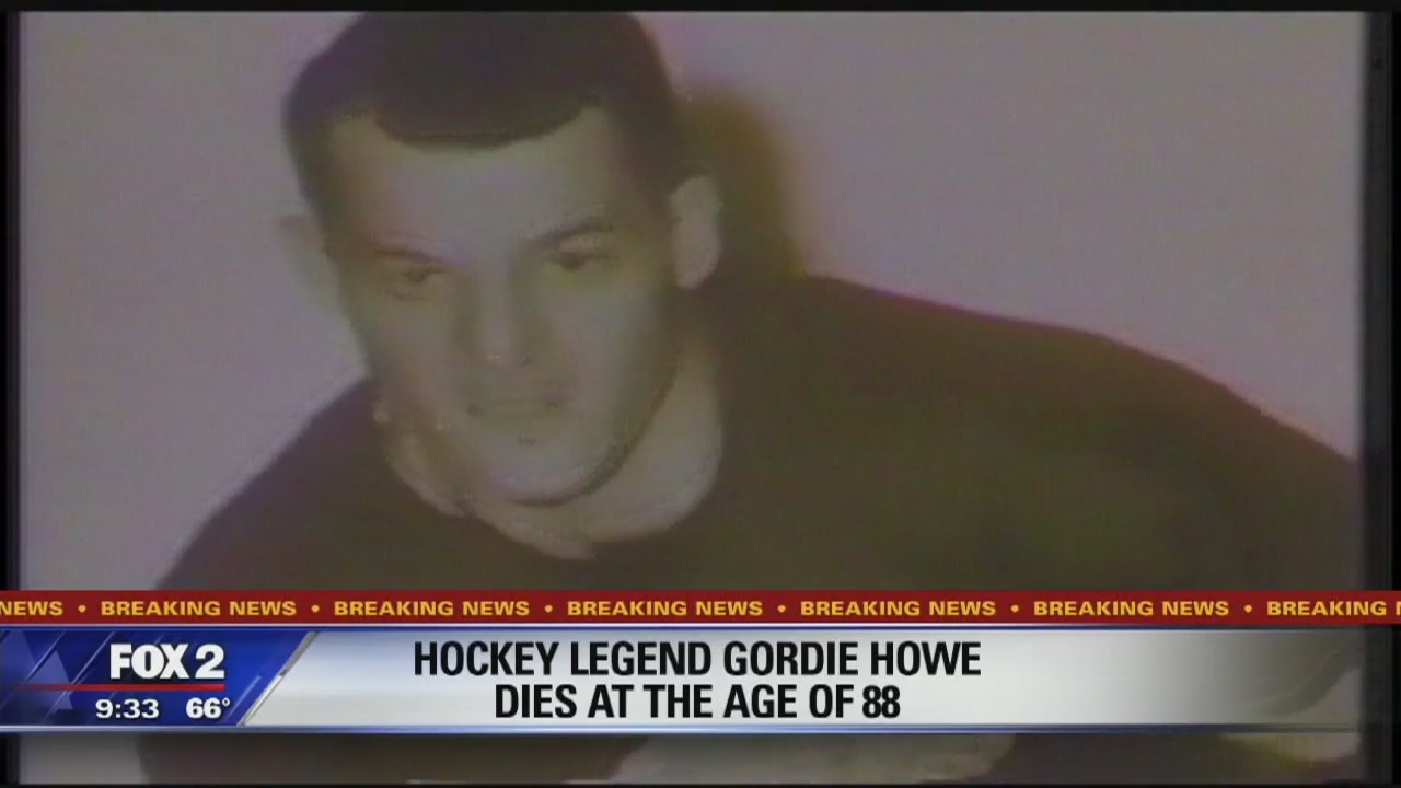 Red Wings legend Gordie Howe dies at 88