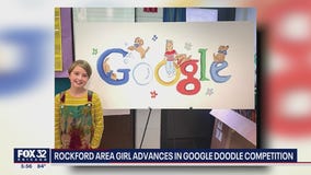 Freeport girl advances in Google doodle competition