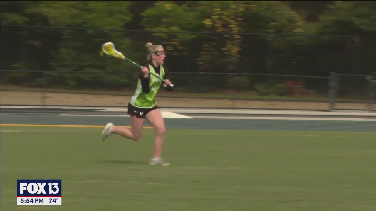 USF lacrosse teams gets ready to take the field