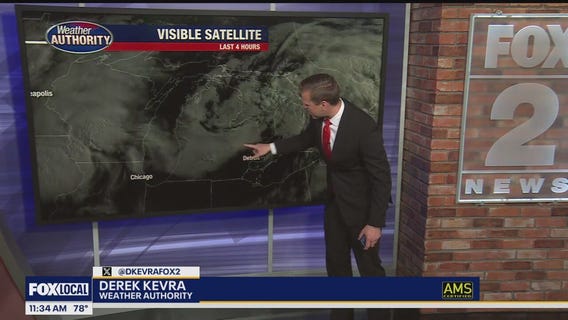 Today's rain/storm threat looks lower than Monday's