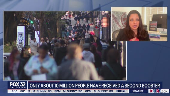 Roughly 10M people have received second COVID booster