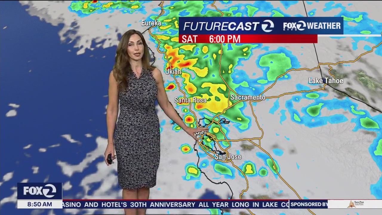 Storms on track to hit Bay Area