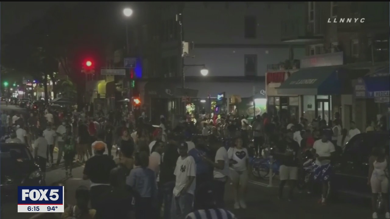 Aftermath of night of partying in Astoria