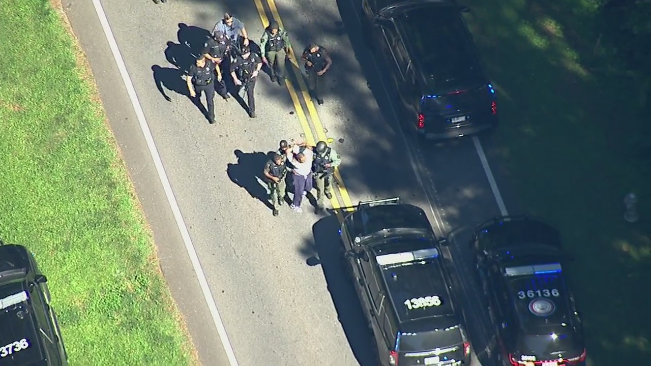 RAW: Suspect taken into custody after bus chase | FOX 5 Atlanta
