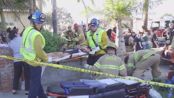 Anaheim HS runners hit by suspected DUI driver