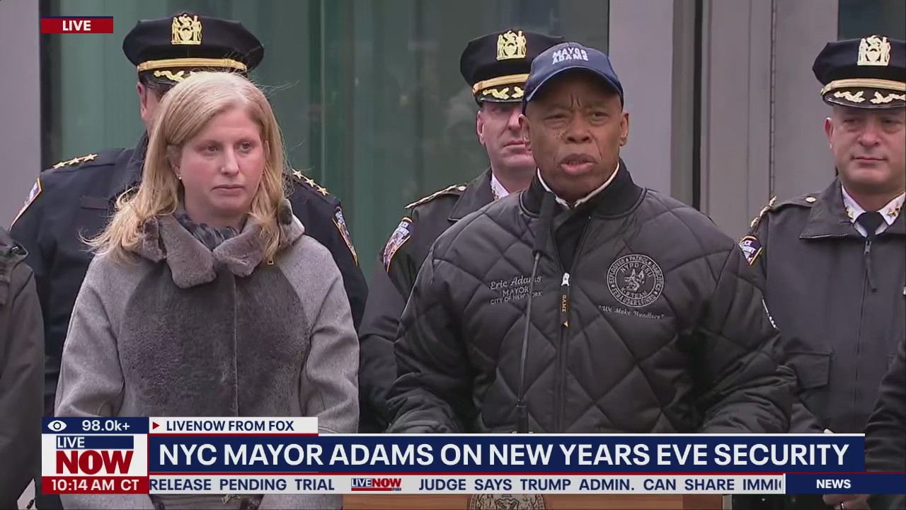 NYC officials announce New Year's security preparations
