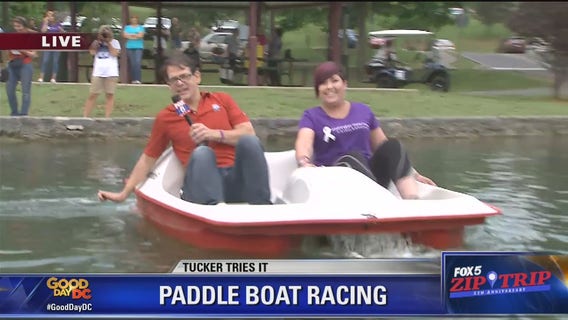 Hagerstown | Zip Trip: Tucker Tries It Paddle Boat Race!