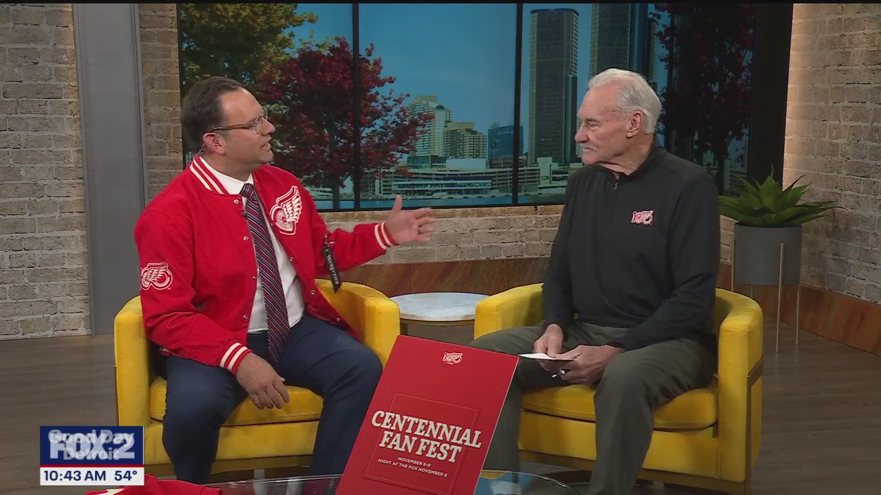 Detroit Red Wings celebrate 100 years with Hockeytown Fanfest Nov. 6-9