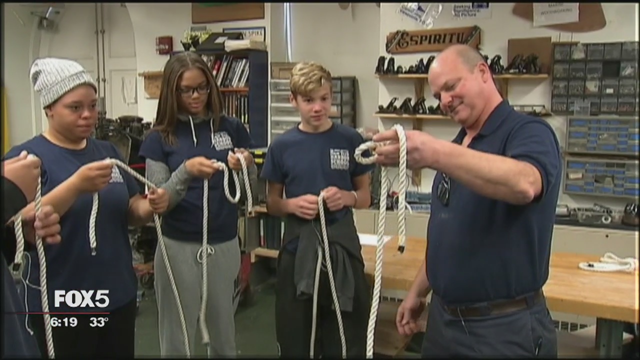 A school on the water