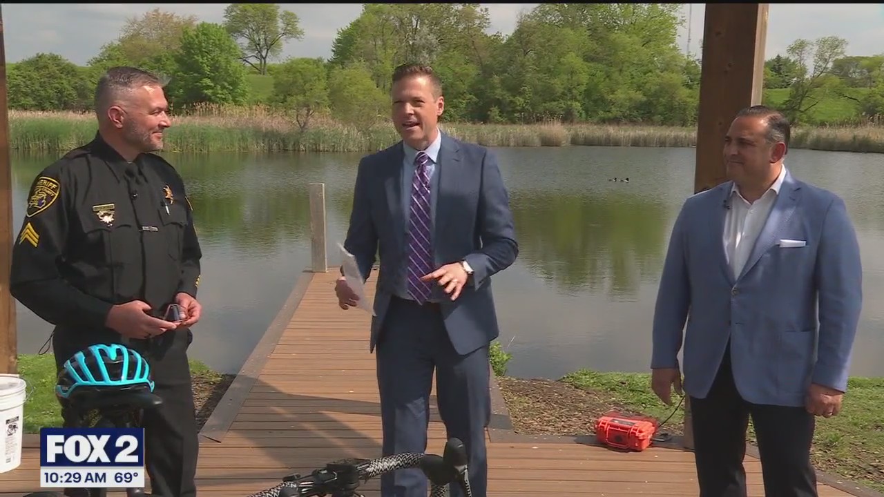 Oakland County Sheriff's 'Re-cylce for Kids' Bike Drive