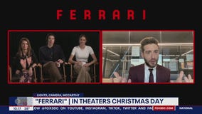 Pen�lope Cruz, Adam Driver and Shailene Woodley on Ferrari