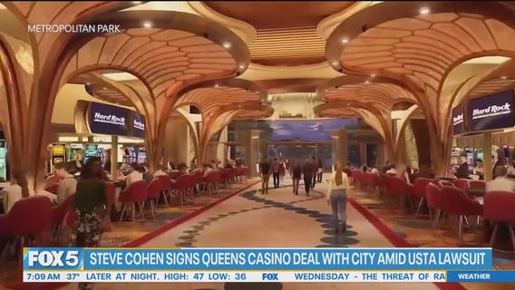 Steve Cohen signs Queens casino deal with city amid USTA lawsuit