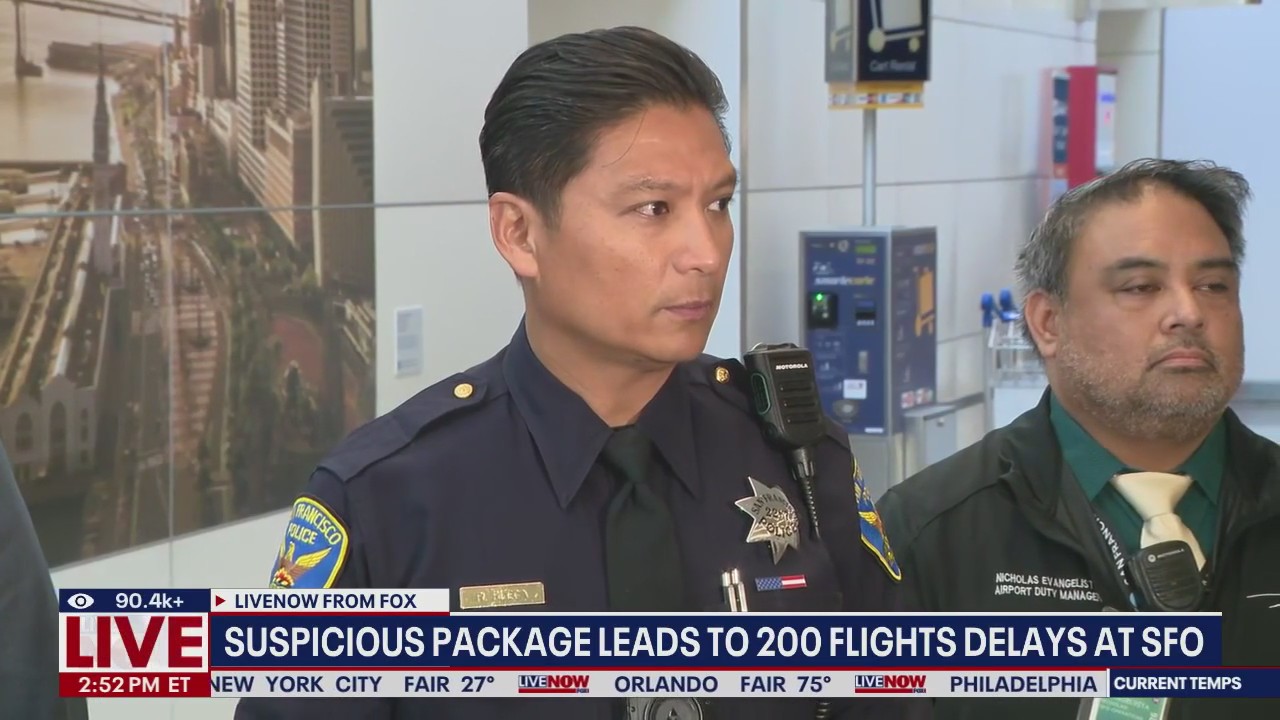 Suspicious package shuts down terminal at SFO