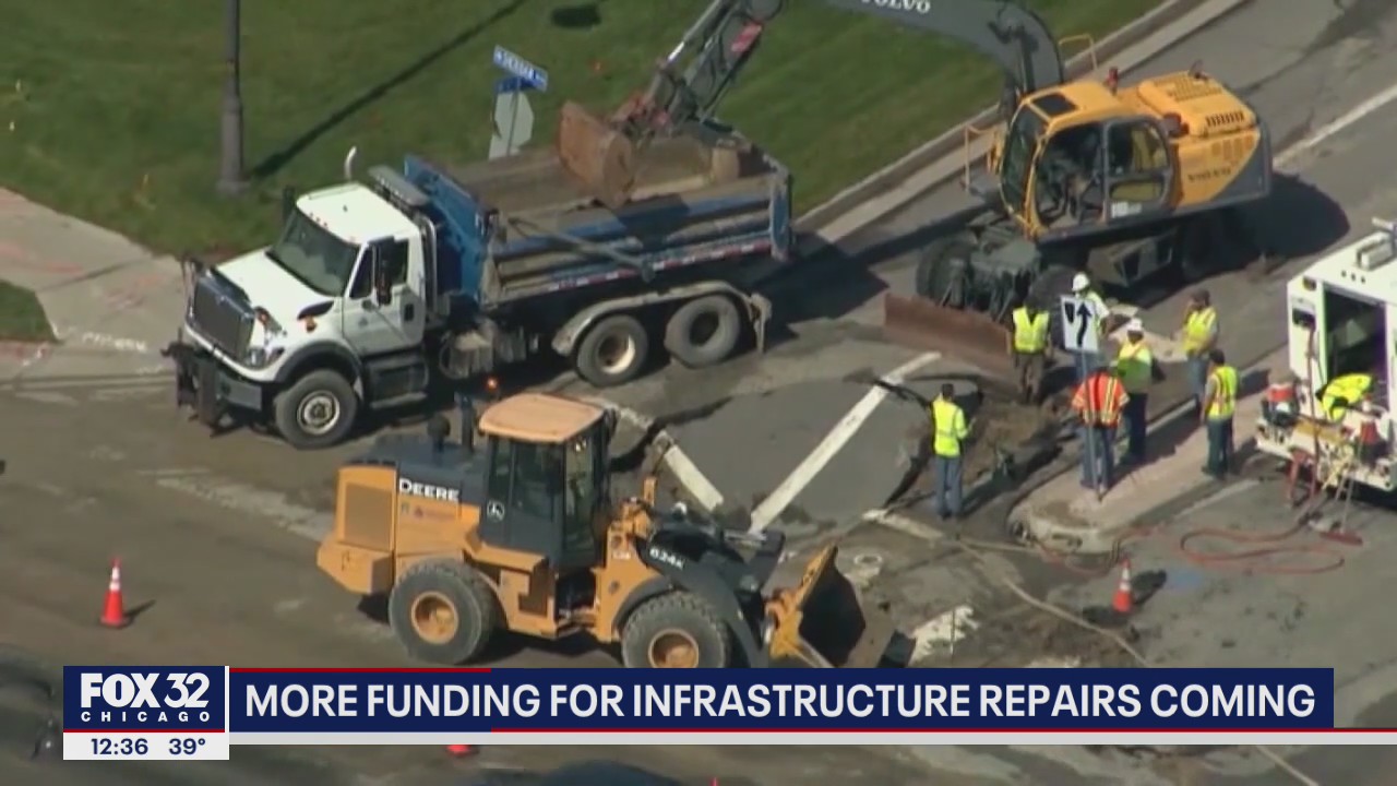 Pritzker announces more money to help rebuild infrastructure across Illinois