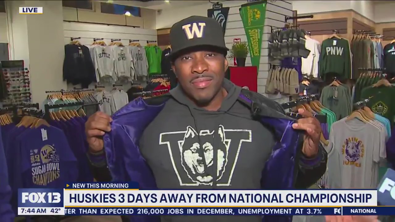 Huskies 3 days away from National Championship